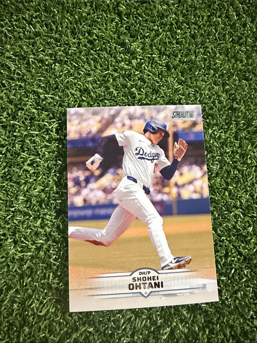 Topps Dodgers Baseball Card - White, Blue